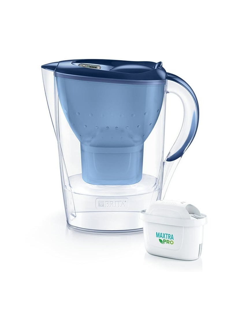 Brita Marella Water Filter Jug, Blue - Image 1