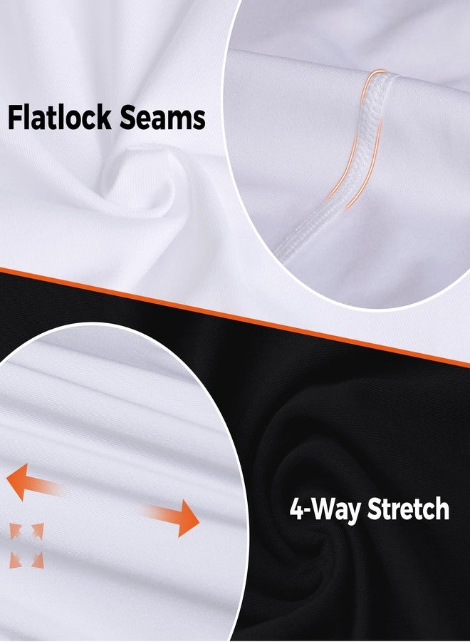 COOLOMG Youth Boys Compression Shorts with Cup Pocket Baseball Football - Image 5