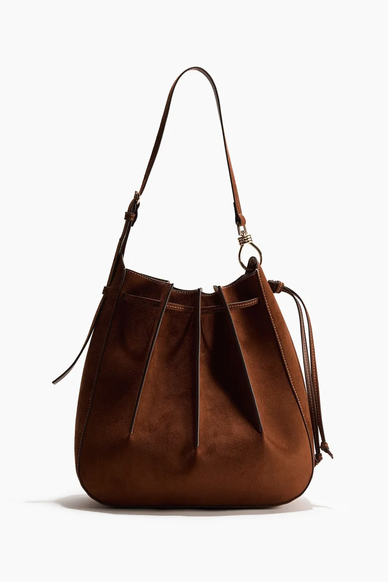 H&M Pleated shoulder bag