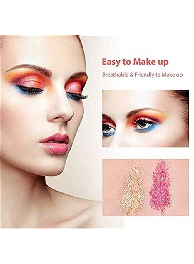 shenghang Eyelid Tape Invisible Eye Stickers Portable Breathable Natural Invisible Single Sided Double Eyelid Tape Self-Adhesive Eyelid Stickers Instant Eye Lift Strips With Y Fork (C) - Image 5