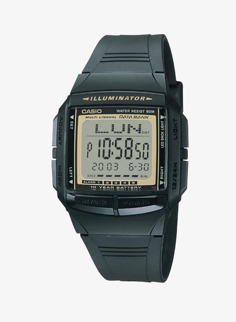 Men's Resin Digital Watch DB-36-9AVDF - 36.3 mm