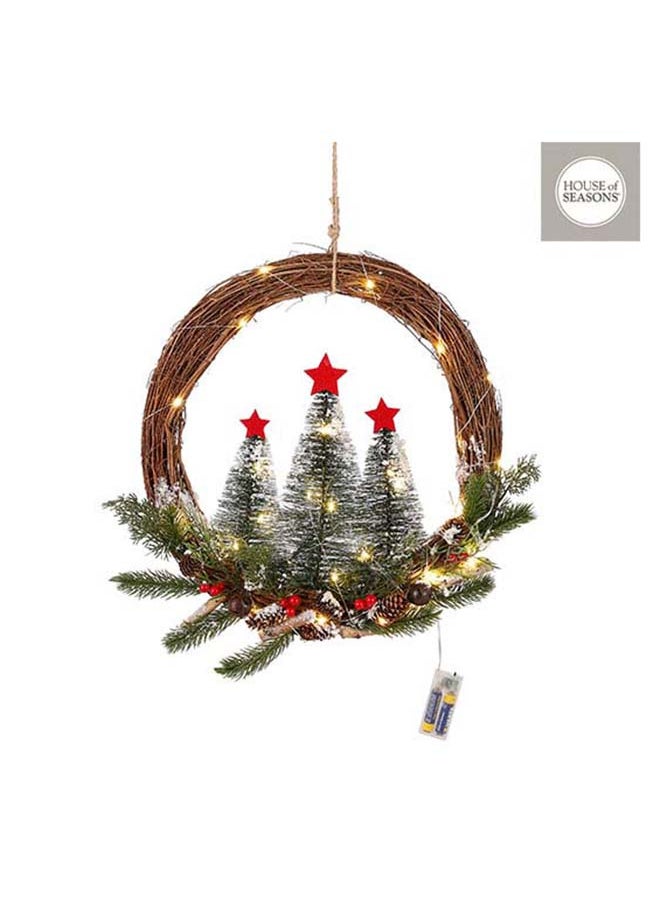 Suncoast Wreath Tree 40 Led Lights Battery Operated 