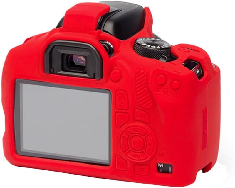 easyCover Camera Case for Canon 1300D / 2000D - Red - Image 3