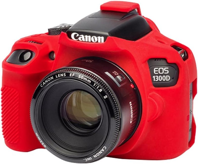 easyCover Camera Case for Canon 1300D / 2000D - Red - Image 1