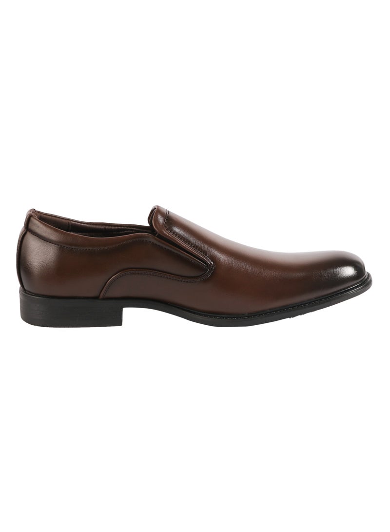 Men's formal Slip On Dark Brown daily wear  - Image 4