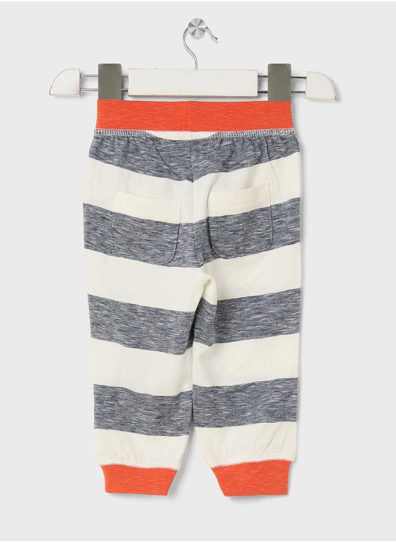 NAME IT Infant Striped Sweatpants  - Image 2
