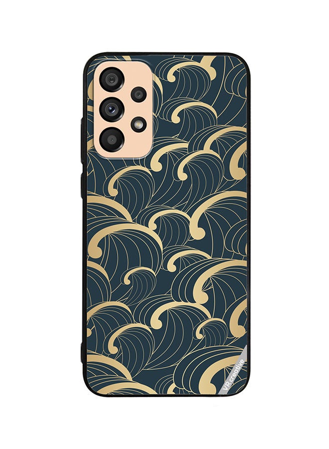 VR CREATIVE Protective Case Cover For Samsung Galaxy A33 5G Asian Icon Design Multicolour - Image 1