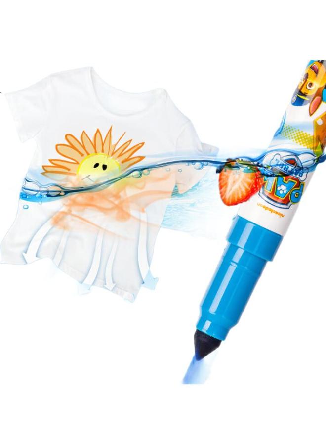 Deli Paw Patrol Series Food-Grade Round Barrel Watercolor Markers, Pp Box, 12 Colors, Children'S Drawing, Hm516-12 - Image 3