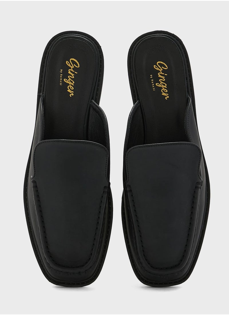 Ginger - Open Back Moccasin - Image 1