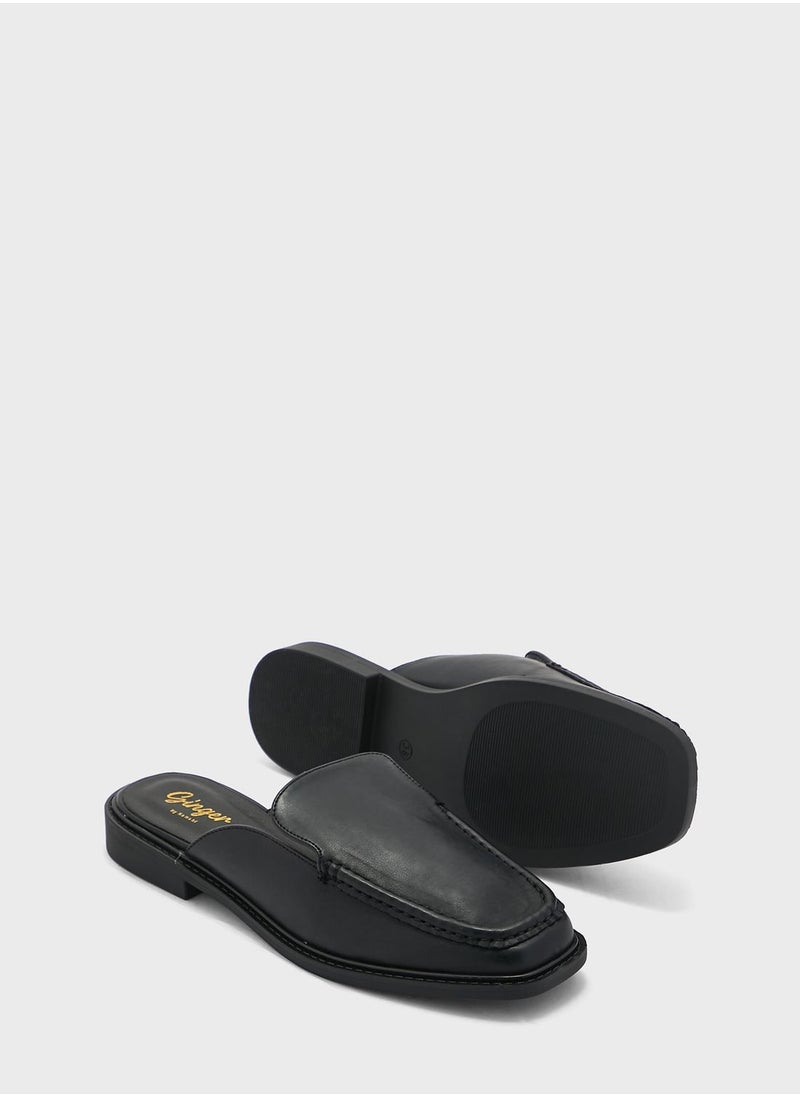 Ginger - Open Back Moccasin - Image 1