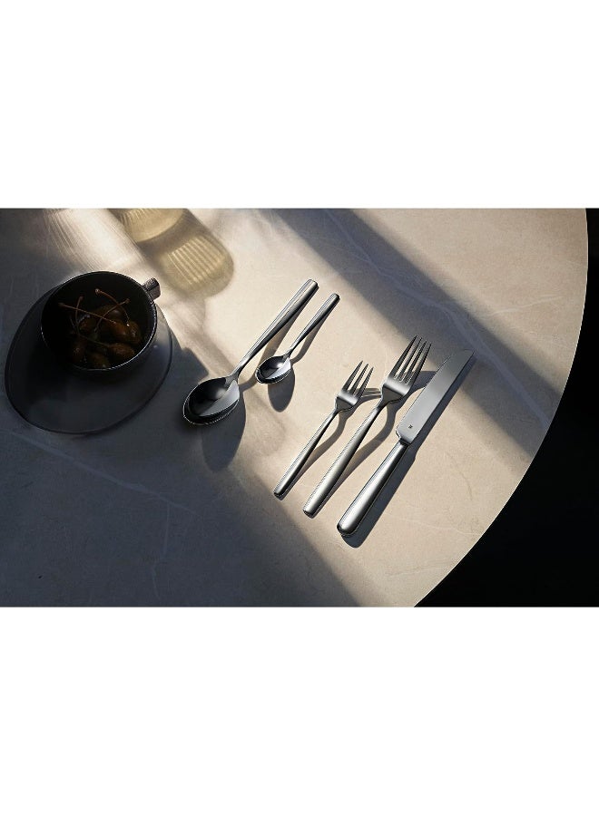 WMF Palma Cutlery Set for 12 People, 60-Piece Dinnerware, Monobloc Knives, Cromargan Polished Stainless Steel, Shiny, Dishwasher-Safe - Image 4