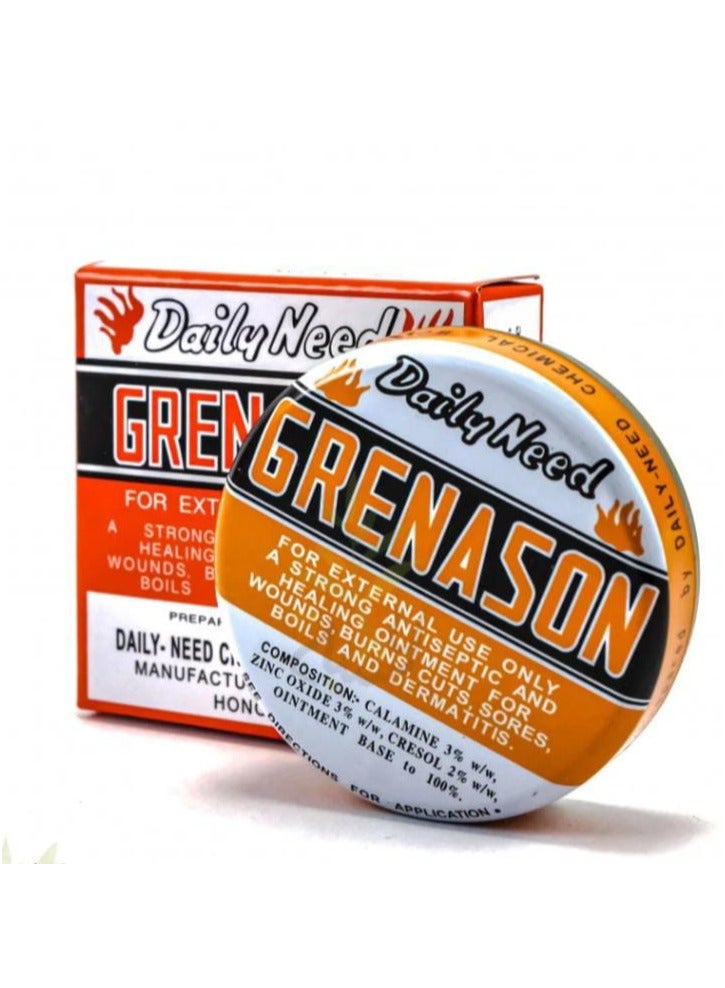 Grenade Original Greenason Cream is an ideal product for skin care and improving its appearance. It is also an ointment for hemorrhoids and all skin diseases, wounds, ulcers and boils.