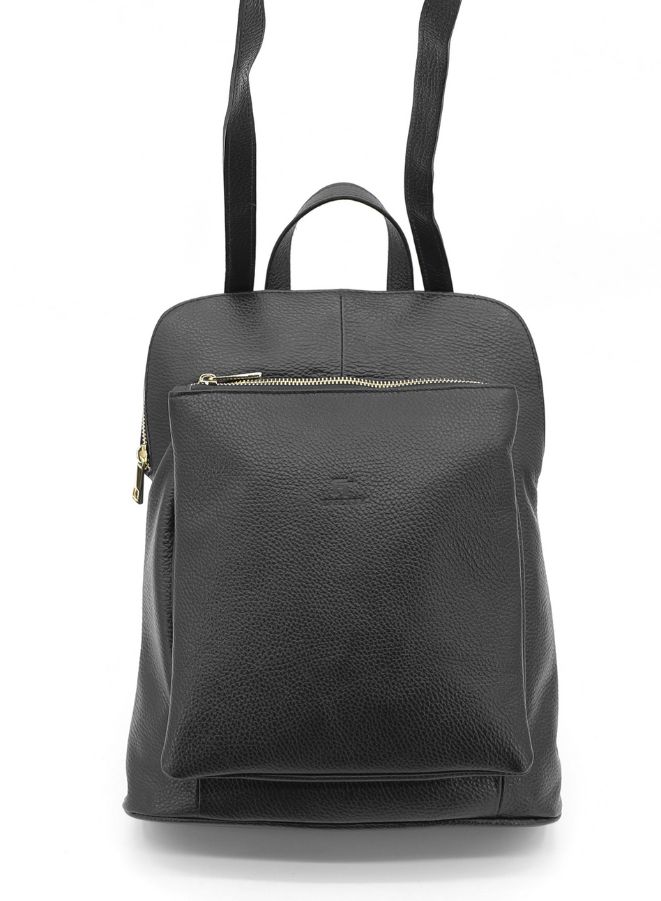 Effetty Black Backpack For Women | Genuine Leather Mini Backpack Travel | Casual Ladies Shoulder Bag - Image 2