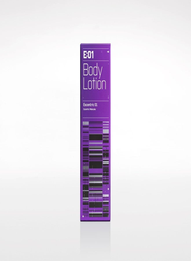 ESCENTRIC MOLECULES Escentric 01 Body Lotion - 200ml - Iso E Super Scented Body Moisturizer - Lime Peel, Pink Pepper, Incense & Musk - Woody & Cocooning Aura - Citrus, Woody & Fresh - Image 3