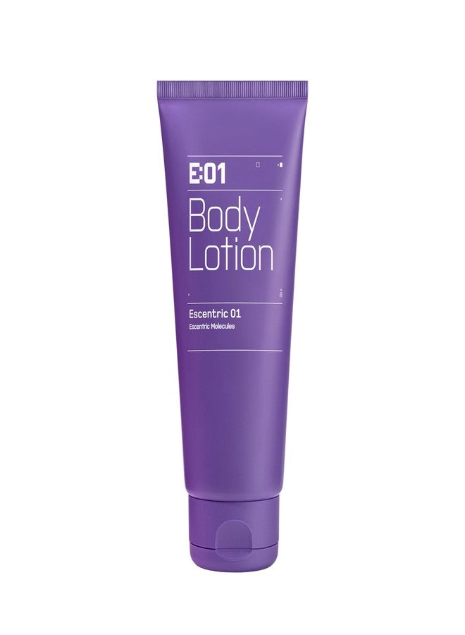 ESCENTRIC MOLECULES Escentric 01 Body Lotion - 200ml - Iso E Super Scented Body Moisturizer - Lime Peel, Pink Pepper, Incense & Musk - Woody & Cocooning Aura - Citrus, Woody & Fresh - Image 1