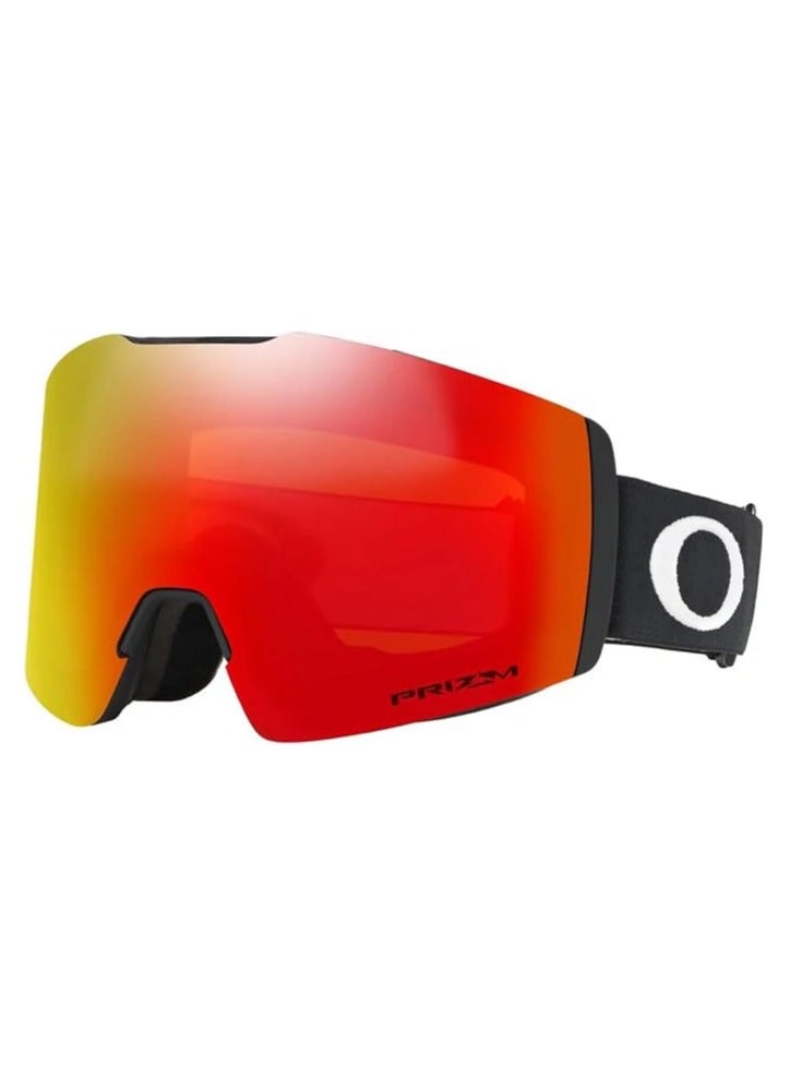 أوكلي FALL LINE MATTE BLACK PRIZM SNOW TORCH IRIDIUM SNOW GOGGLES - Image 1