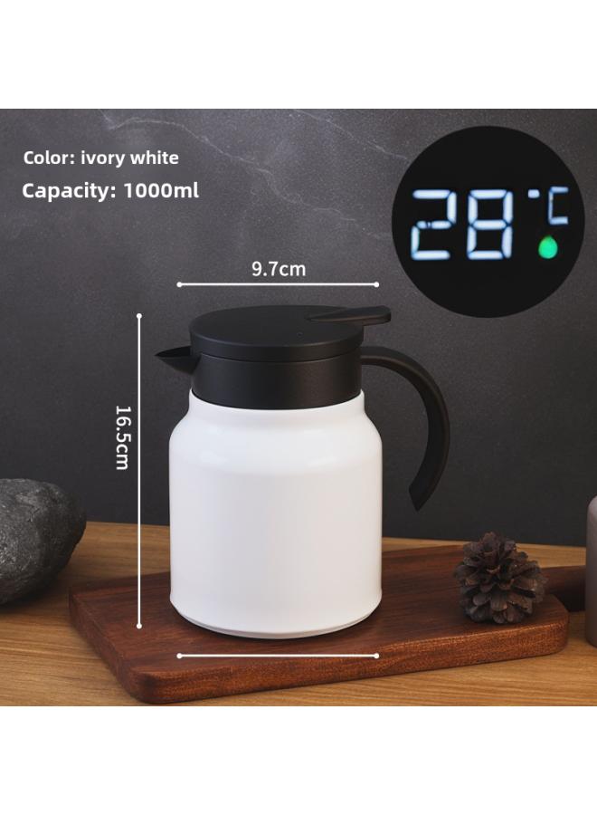 3 6 Stainless Steel Stew Teapot Household Tea Special Display Temperature Small Capacity Tea Water Separation Office Heat Pot 