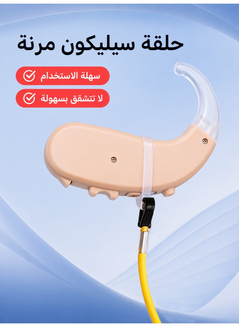 تينجوتون مشبك سماعة أذن للأطفال بتصميم أناناس لطيف – حزام مانع للفقد قابل للتعديل، متين ومناسب لمعظم الأجهزة السمعية - Image 5