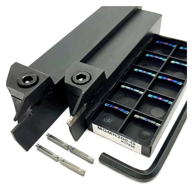 External Grooving Tool Handle Parting Plate Carbide Inserts Size MGMN200 G KT7030 - Image 3