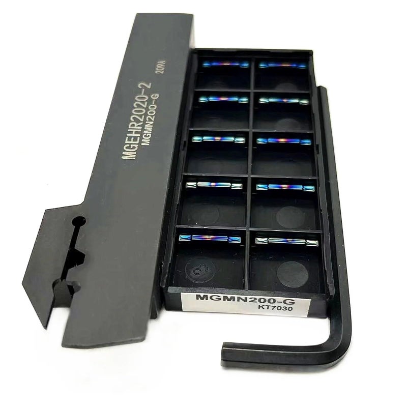 External Grooving Tool Handle Parting Plate Carbide Inserts Size MGMN200 G KT7030 - Image 2