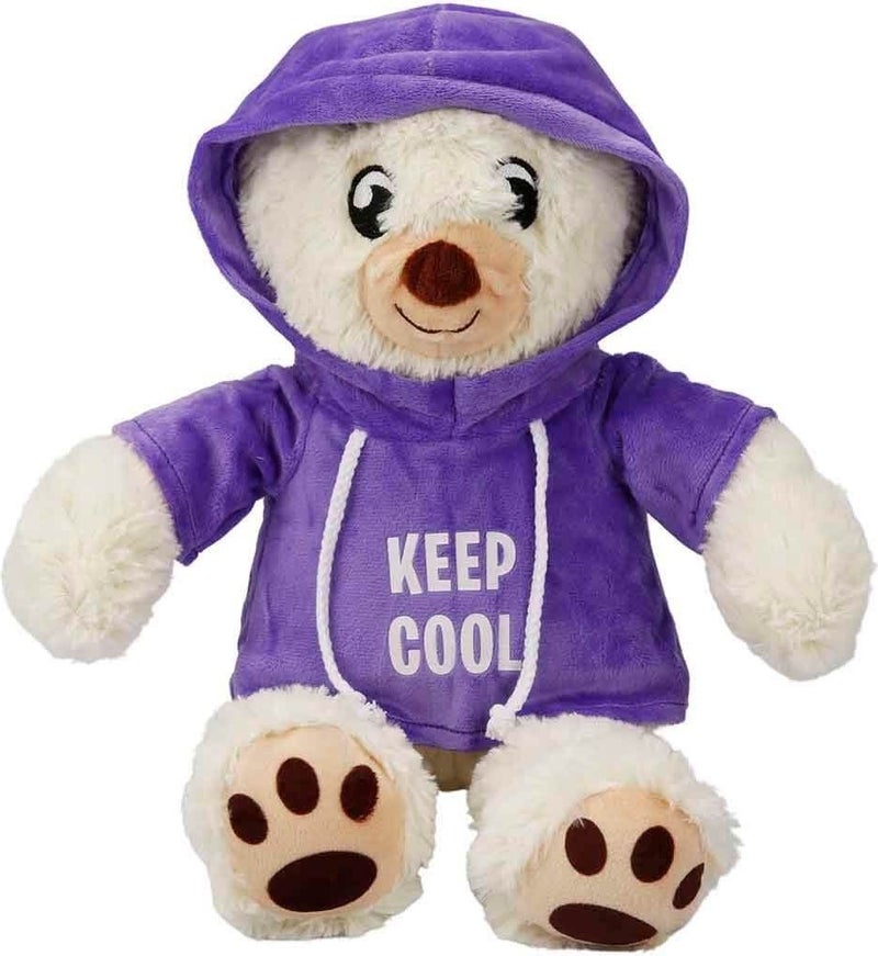 Toyfest Hooded Plush Bear 30 cm  - Image 2