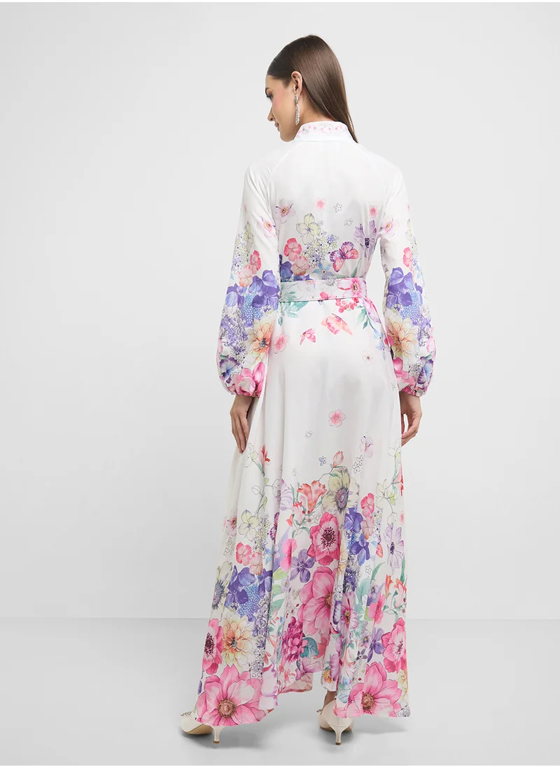 ايلا Floral Print Dress