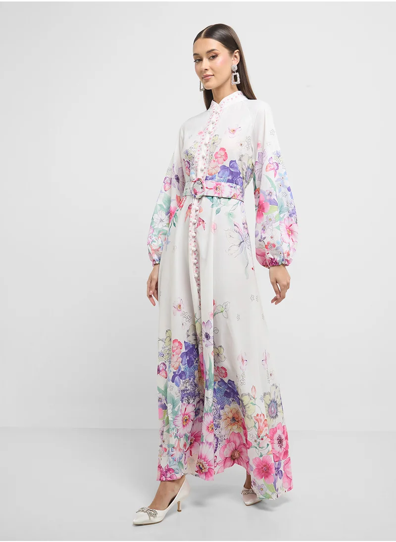 ايلا Floral Print Dress