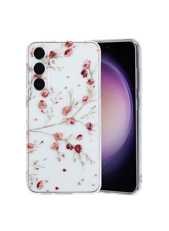 اس-توب جراب لهاتف Samsung Galaxy A34 5G بنمط رسم ملون من مادة TPU - Image 1