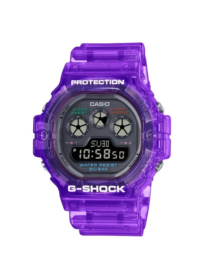 G-SHOCK Digital Watch DW-5900JT-6D, 46.8 mm Grey LCD Dial, Resin Case & Strap, Shock-Resistant, 200 m WR - Image 1