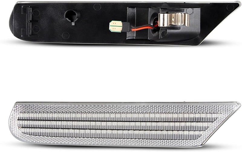 QASULER Dynamic Amber Car Side Marker Lights - Image 3