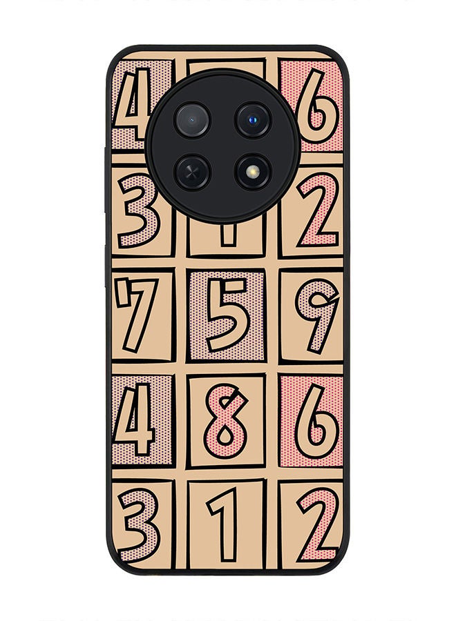 Stylizedd حافظة سوداء متينة لهاتف هواوي نوفا Y91 4G / هواوي إنجوي 60X، حافظة مرنة رقيقة من المطاط مع حواف مضادة للسقوط - دو سوكودو - Image 1