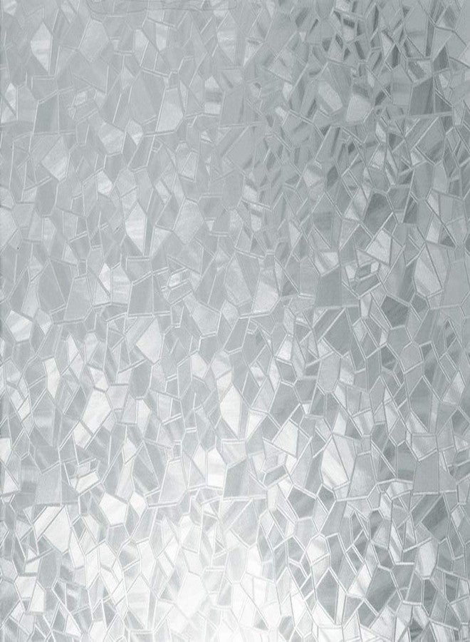 دي-سي-فكس فيلم زجاجي لاصق للخصوصية من دي سي فيكس 346-0166-3PK، بنمط شظايا، لفة 17 بوصة × 78 بوصة، عبوة من 3 قطع - Image 1