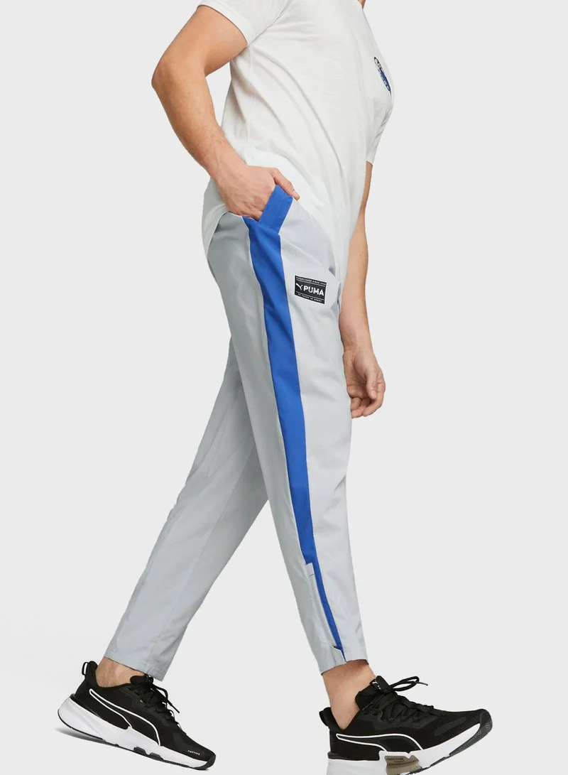 PUMA Logo Fit Woven Sweatpants