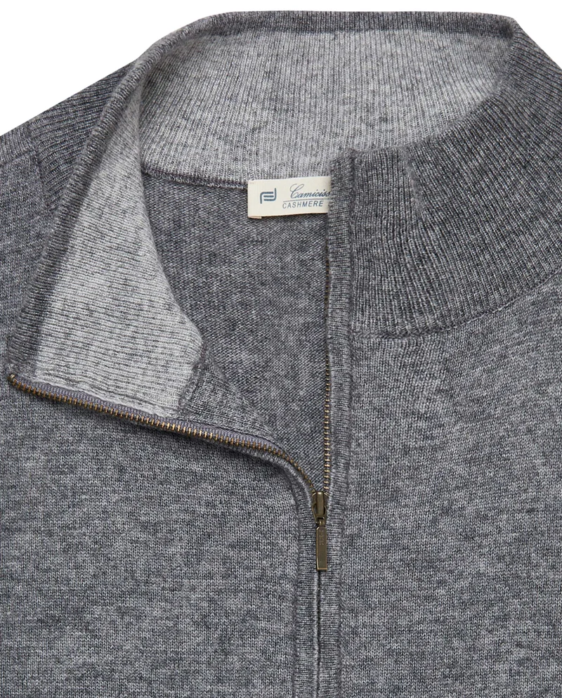 Camicissima HALF ZIP SWEATER