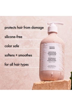 BONDIBOOST BONDIBOOST Rapid Repair Bond Builder + Conditioner for Damaged Hair [16.90 fl oz], Strengthen + Hydrate + Restores Hair Health with Deep Conditioning Treatment  - Image 2