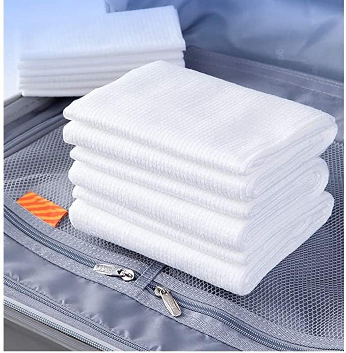 TURION 70 GSM Non Woven Disposable Face and Body Towel for Hospital, Hotel, Travelling, Spa and Beauty Parlor (18 X 18 Inch/45 X 45 cm) - Pack of 100 Pieces - Image 5