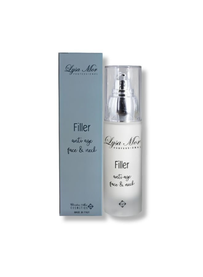 Lysa Mor Anti-Age Filler for Face & Neck – Hyaluronic Acid & Peptides – Italian Luxury Beauty – 30ml - Image 1