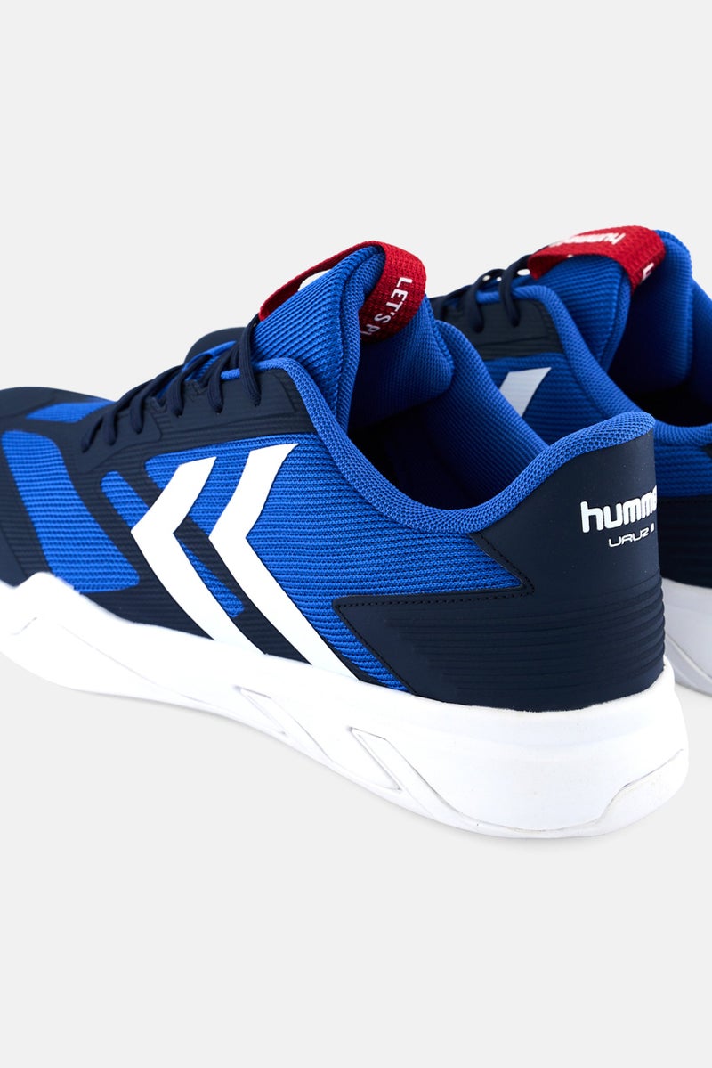 Hummel Men Uruz III Lace Up Training Shoes, Blue - Image 2