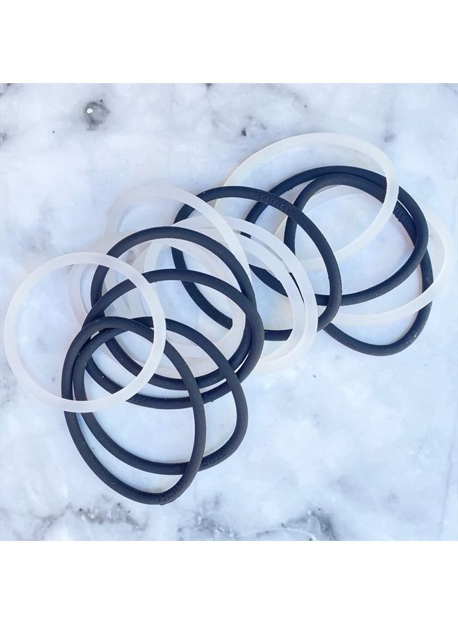 Scunci No-Slip Grip The Evolution Hair Ties, Black 14 ea - Image 5