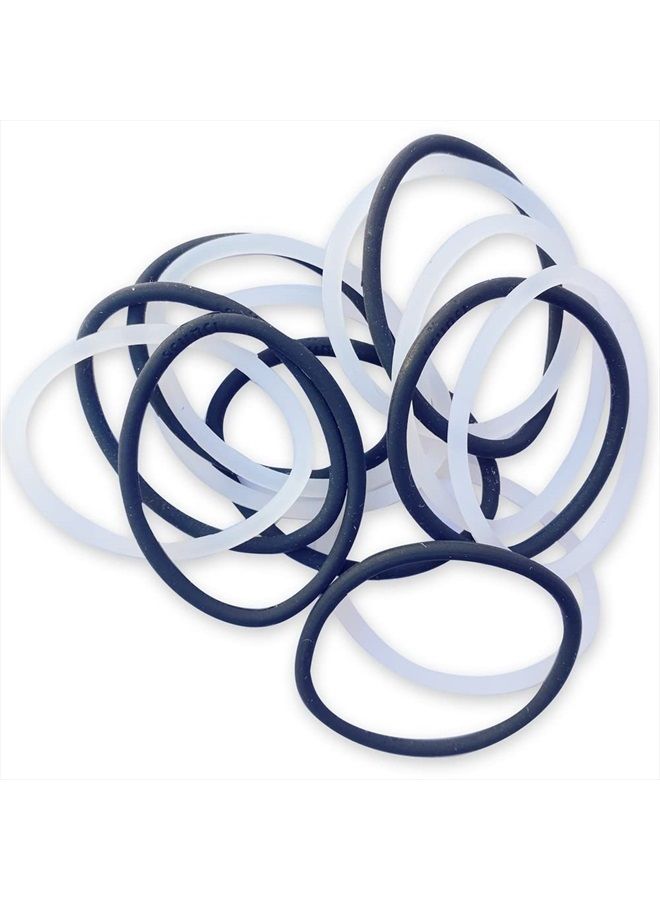 Scunci No-Slip Grip The Evolution Hair Ties, Black 14 ea - Image 2