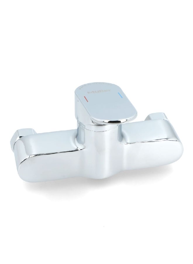 Muller Polo Elegant Design Wall Mount Shower Mixer Chrome 10 x 20 x 26 cm MU-8505 - Image 3