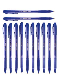 ZEBRA Piccolo Ball Pen Blue Ink 0.7mm Pack of 12  - Image 2