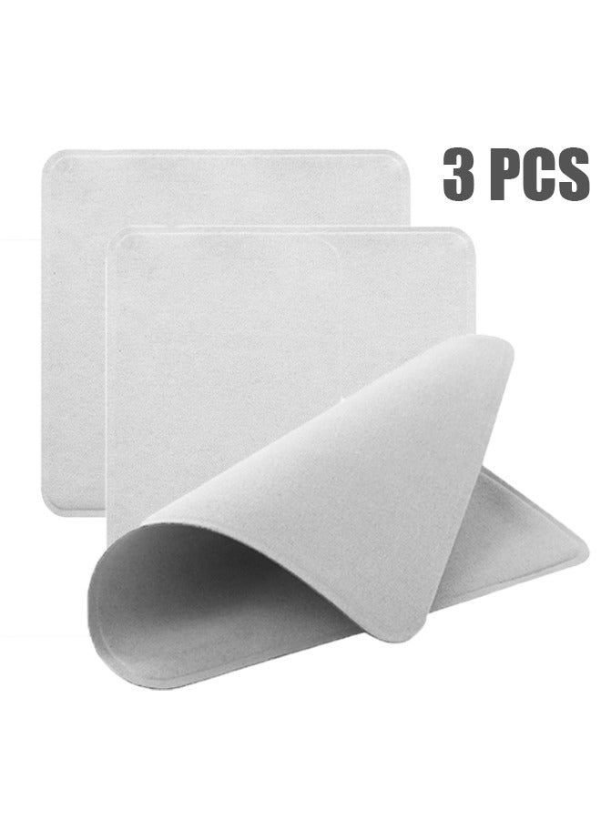 HY 3 Pack Polishing Cloth for Apple, Microfiber Cleaning Cloth, Soft and Nonabrasive Material Compatible with Mac and Other Smart Devices Screen