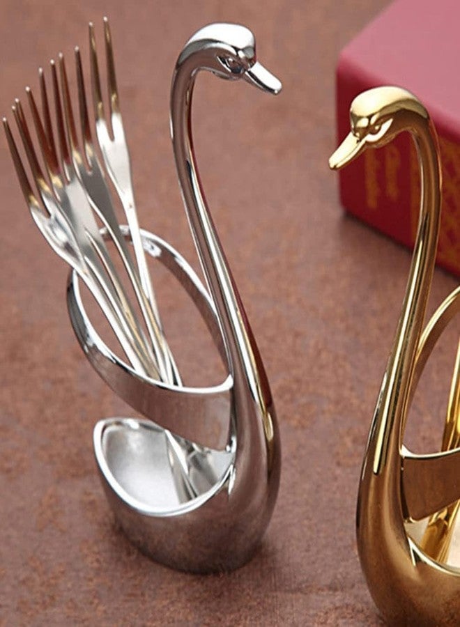 VishList12 Pieces Stainless Steel Fruit Forks for Home & Kitchen, Fruit Picks, Kids, Snacks, Fruits and Dessert, Small Fruit Fork (Pack of 12, Silver) - Image 5