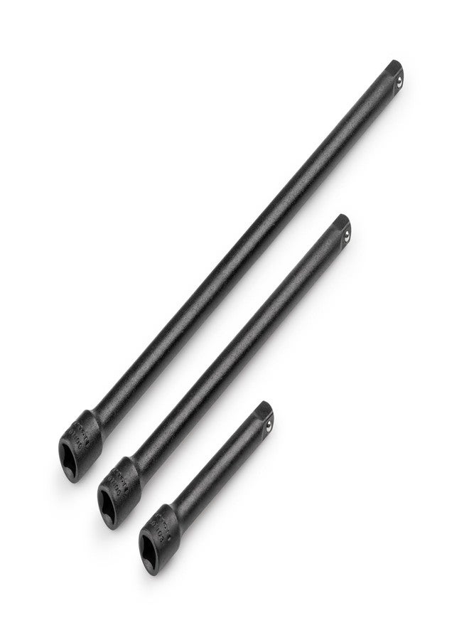 TEKTON 1/4 Inch Drive Impact Extension Set, 3-Piece (3, 6, 9 in.) | SIA90000 - Image 1