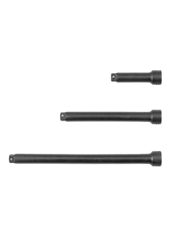 TEKTON 1/4 Inch Drive Impact Extension Set, 3-Piece (3, 6, 9 in.) | SIA90000 - Image 2