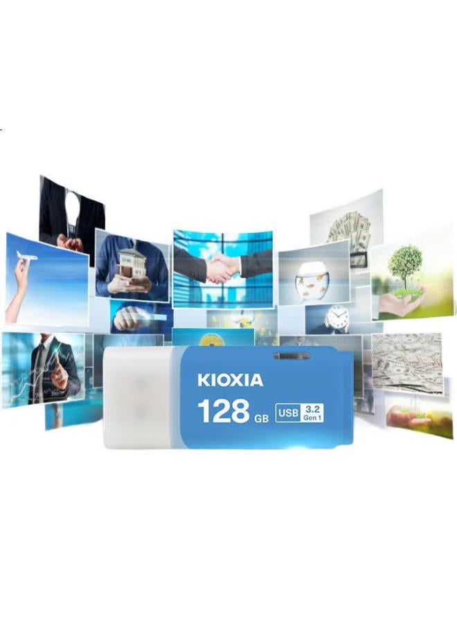 Kioxia 128Gb Usb Flash Drive U301 Swift Series Blue Usb 3.2 Interface - Image 3