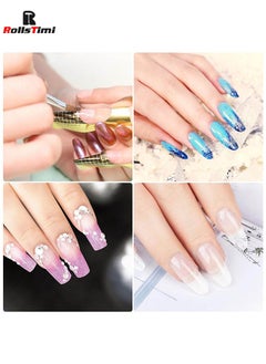 RollsTimi  Acrylic Powder Shiny Glitter Nail Art Decoration, Professional DIY Nail Kit Nail Art Tools Combo Set Gel Nail Art Kit Nail Tools Supplies  - Image 2