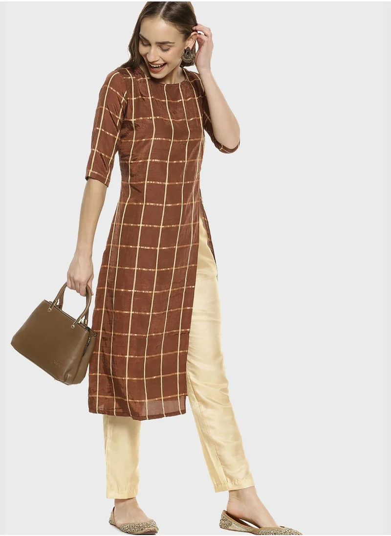 Instafab Embellished kurti