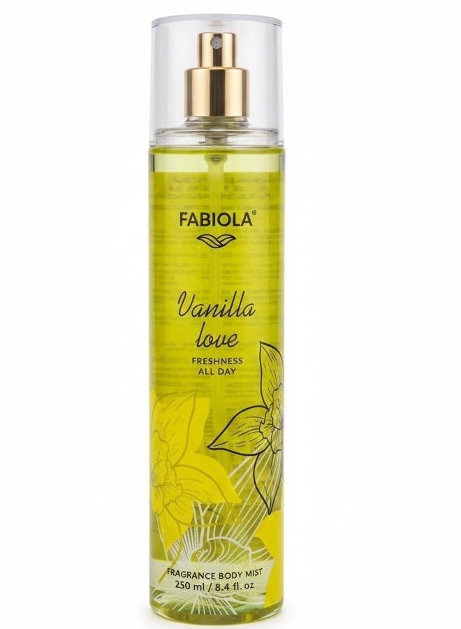 فابيولا معطر للجسم فانيلا لوف 250 مل